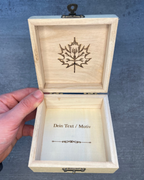 Holzbox (Quadrat)