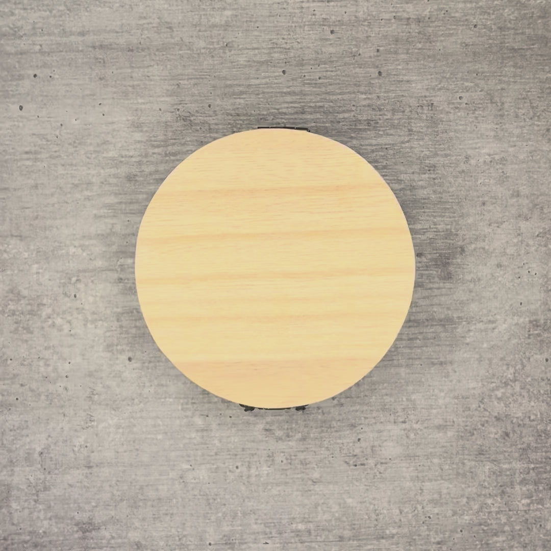 Holzbox (Rund)